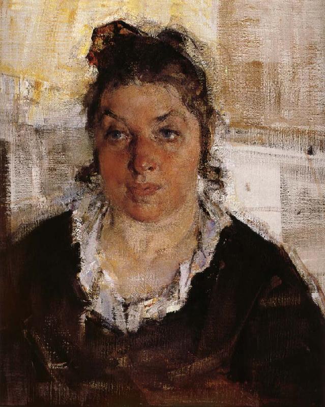 Nikolay Fechin Portrait of woman china oil painting image